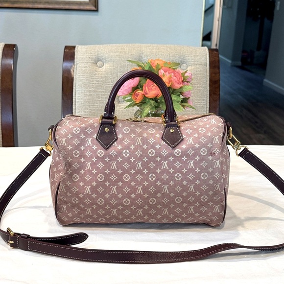 Authentic Louis Vuitton Mini Lin Speedy Bandolier 30 - Picture 3 of 16